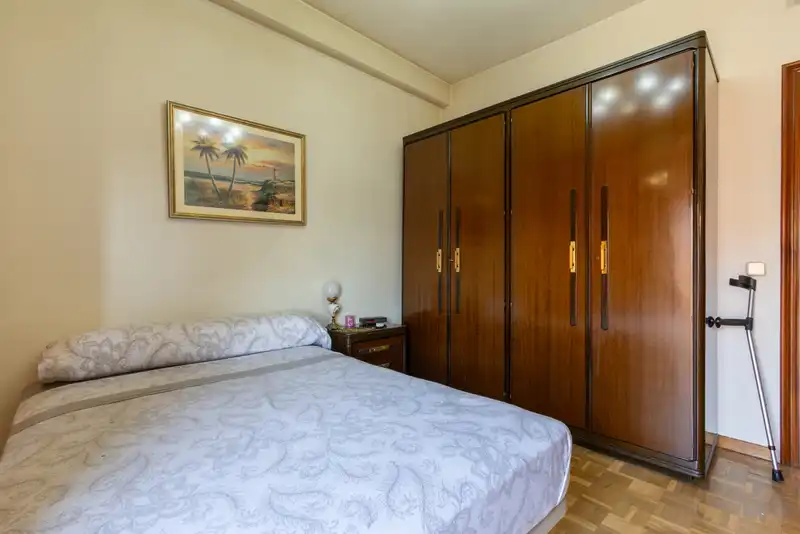 Bedroom of Flat for sale in Madrid  with Air Conditioner, Heating and Terrace