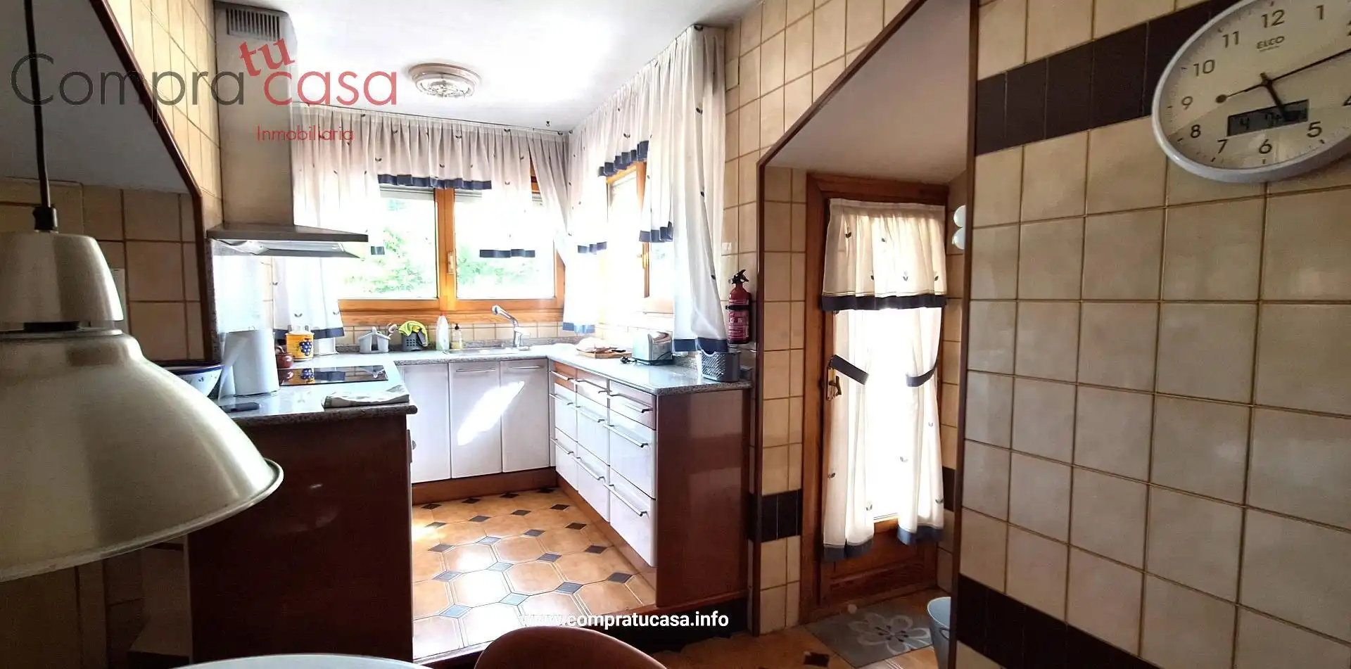 Kitchen of Attic for sale in Segovia  with Heating, Parquet flooring and Terrace