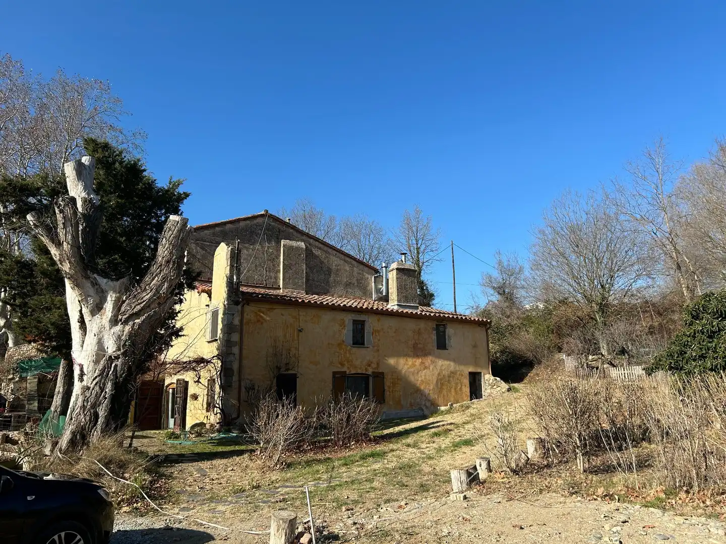 Vista exterior de Finca rústica en venda en Santa Maria de Palautordera amb Calefacció
