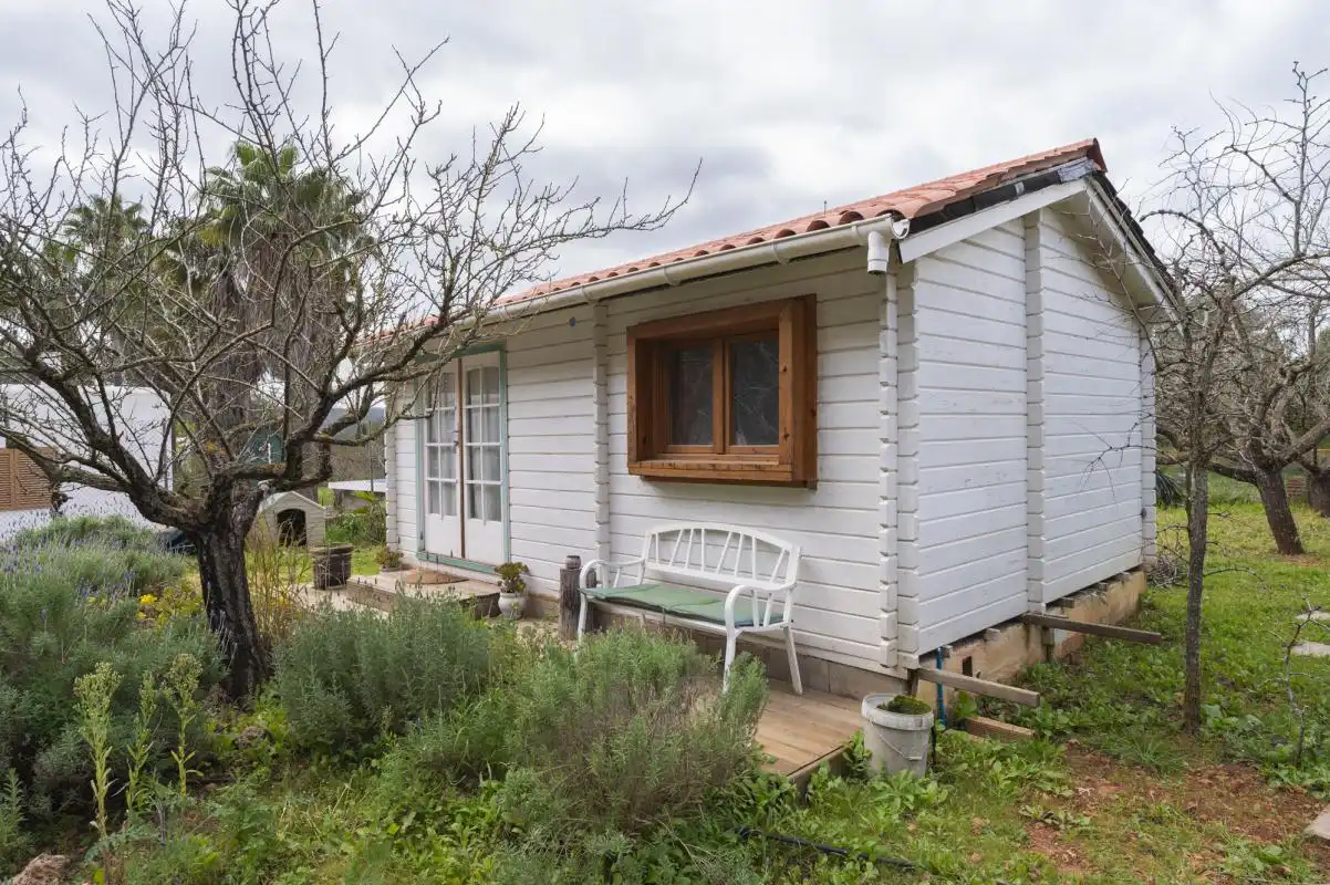 Vista exterior de Casa o chalet en venta en Santa Eulària des Riu con Aire acondicionado, Calefacción y Jardín privado