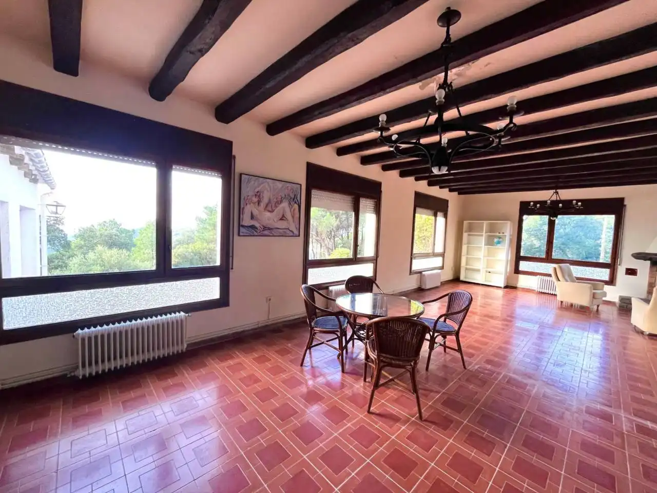 Dining room of Houses for sale in Quart  with Heating and Private garden