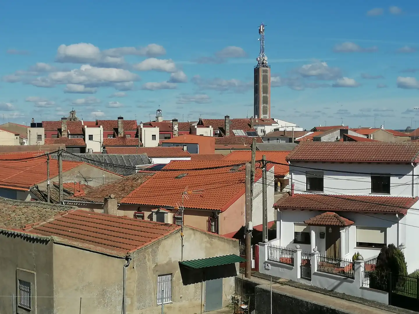 Exterior view of Flat for sale in La Fuente de San Esteban   with Heating, Terrace and Balcony