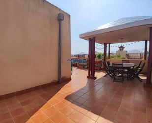 Terrace of Single-family semi-detached for sale in Málaga Capital  with Air Conditioner, Heating and Parquet flooring