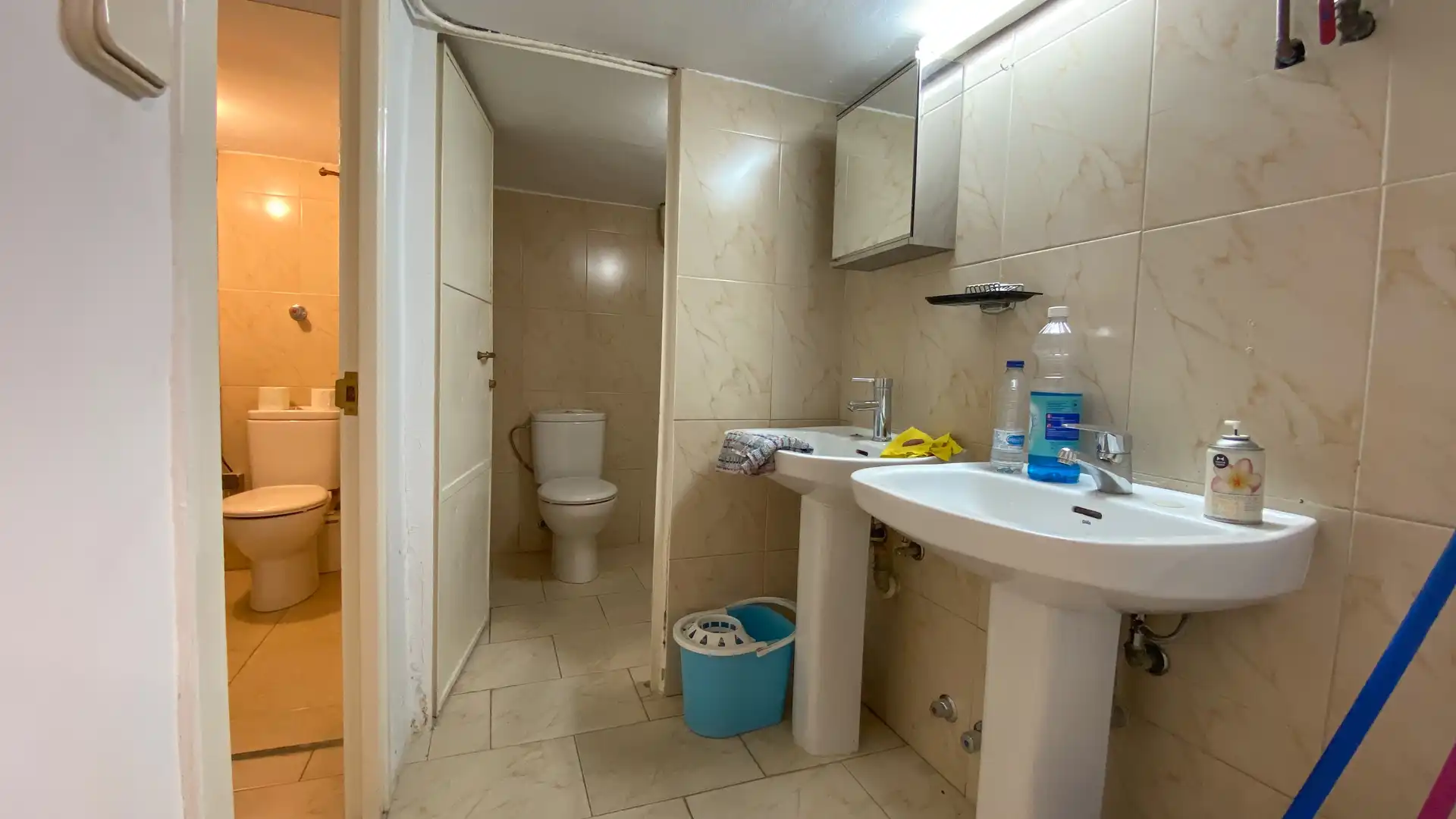 Baño de Local de alquiler en Madrid