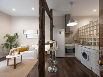 Kitchen of Flat for sale in  Madrid Capital  with Air Conditioner and Balcony