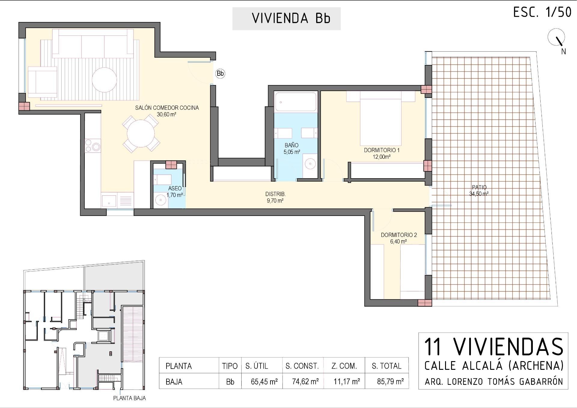 Planta baja for sale in Archena