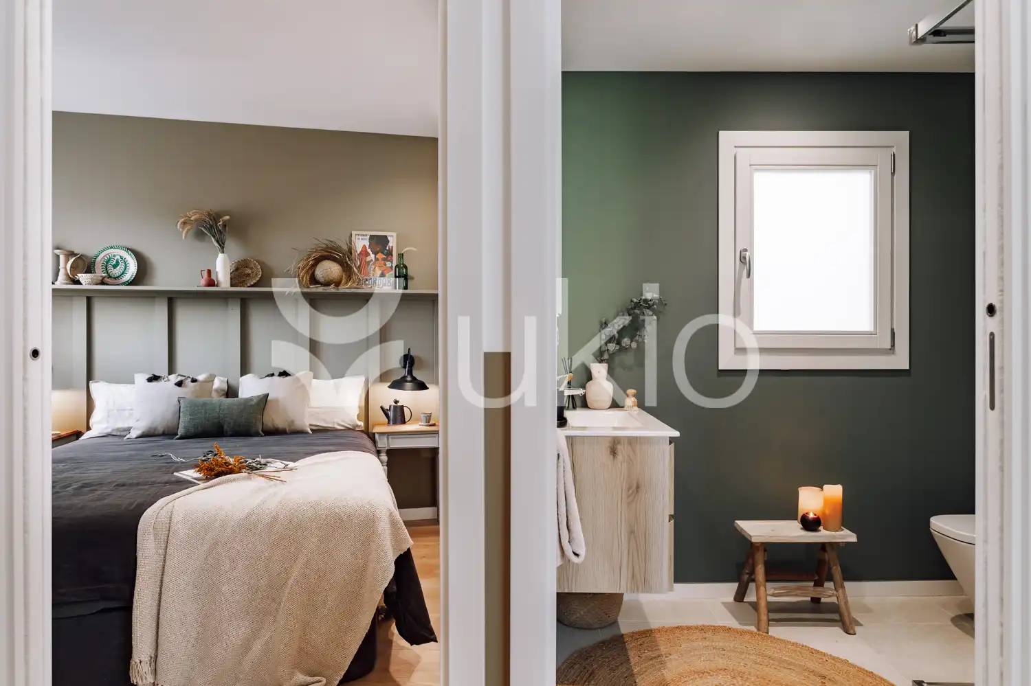 Habitación de Ático de alquiler en Barcelona con Aire acondicionado, Calefacción y Terraza