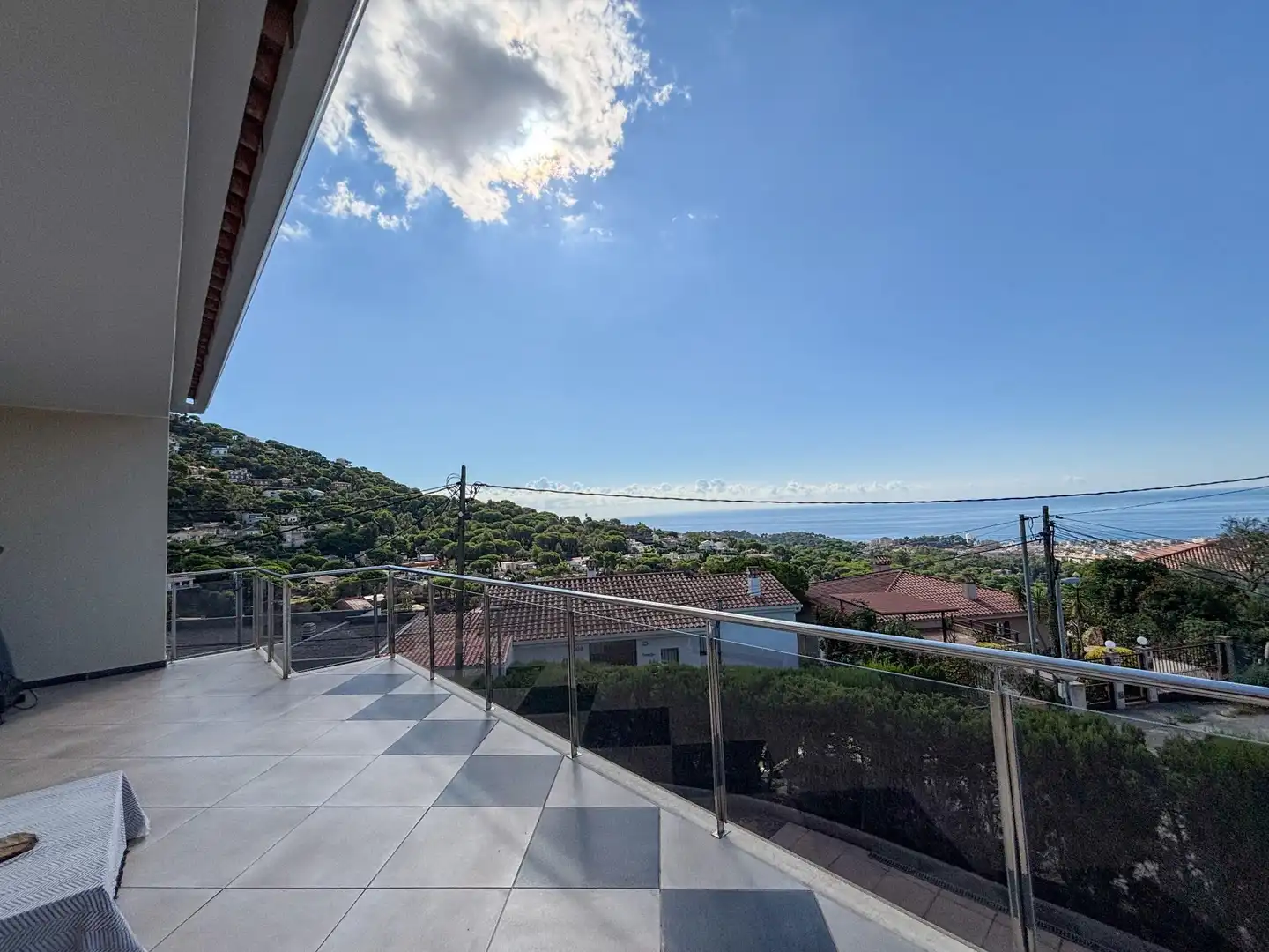 Terrassa de Casa o xalet en venda en Lloret de Mar amb Aire condicionat, Calefacció i Jardí privat
