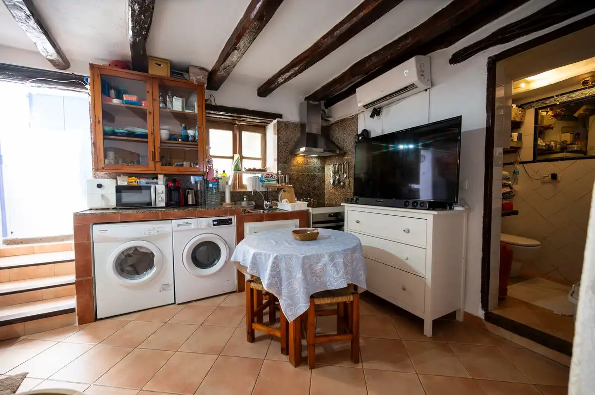 Küche von Haus oder Chalet zum Verkauf in Eivissa mit Klimaanlage, Heizung und Möbliert