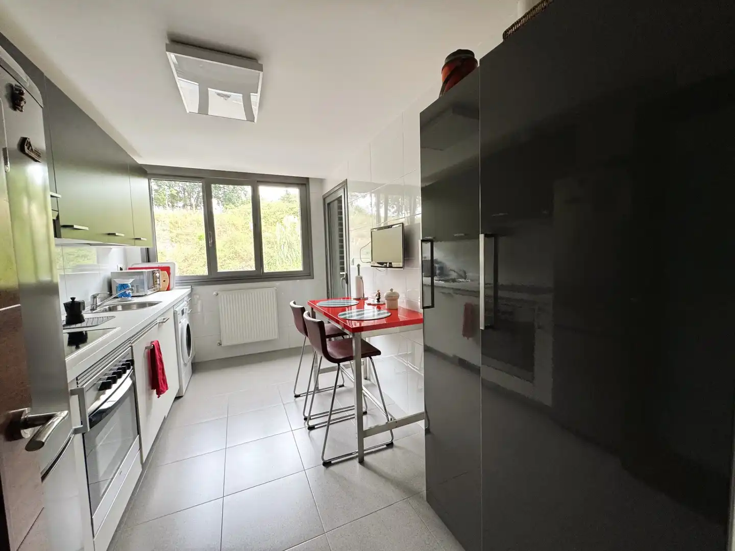 Kitchen of Flat for sale in Maruri-Jatabe  with Heating, Parquet flooring and Terrace