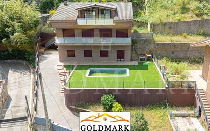 Vista exterior de Casa o xalet en venda en Llinars del Vallès amb Aire condicionat, Calefacció i Terrassa