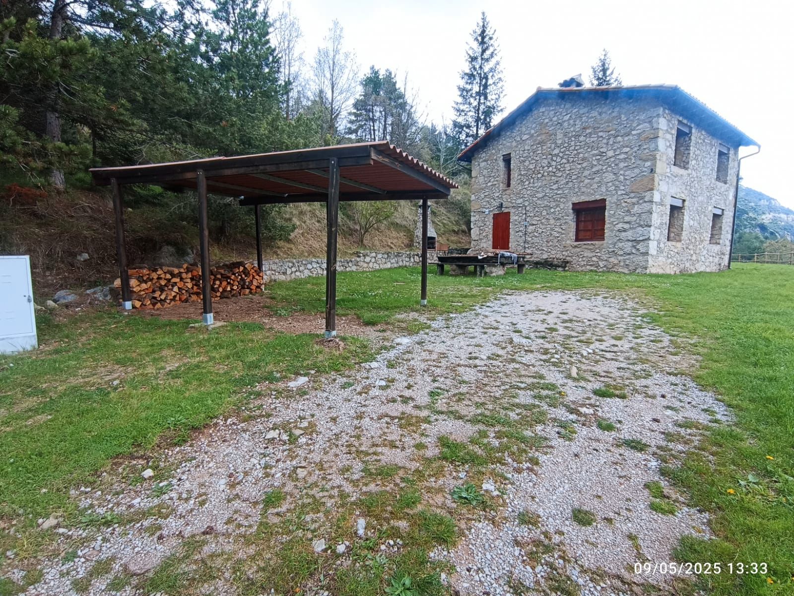 Jardí de Casa o xalet de lloguer en Sant Llorenç de Morunys amb Moblat
