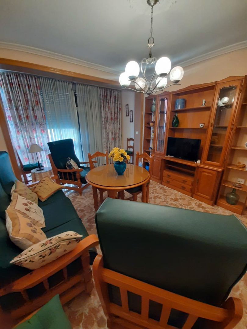 Sala d'estar de Pis de lloguer en Úbeda amb Moblat