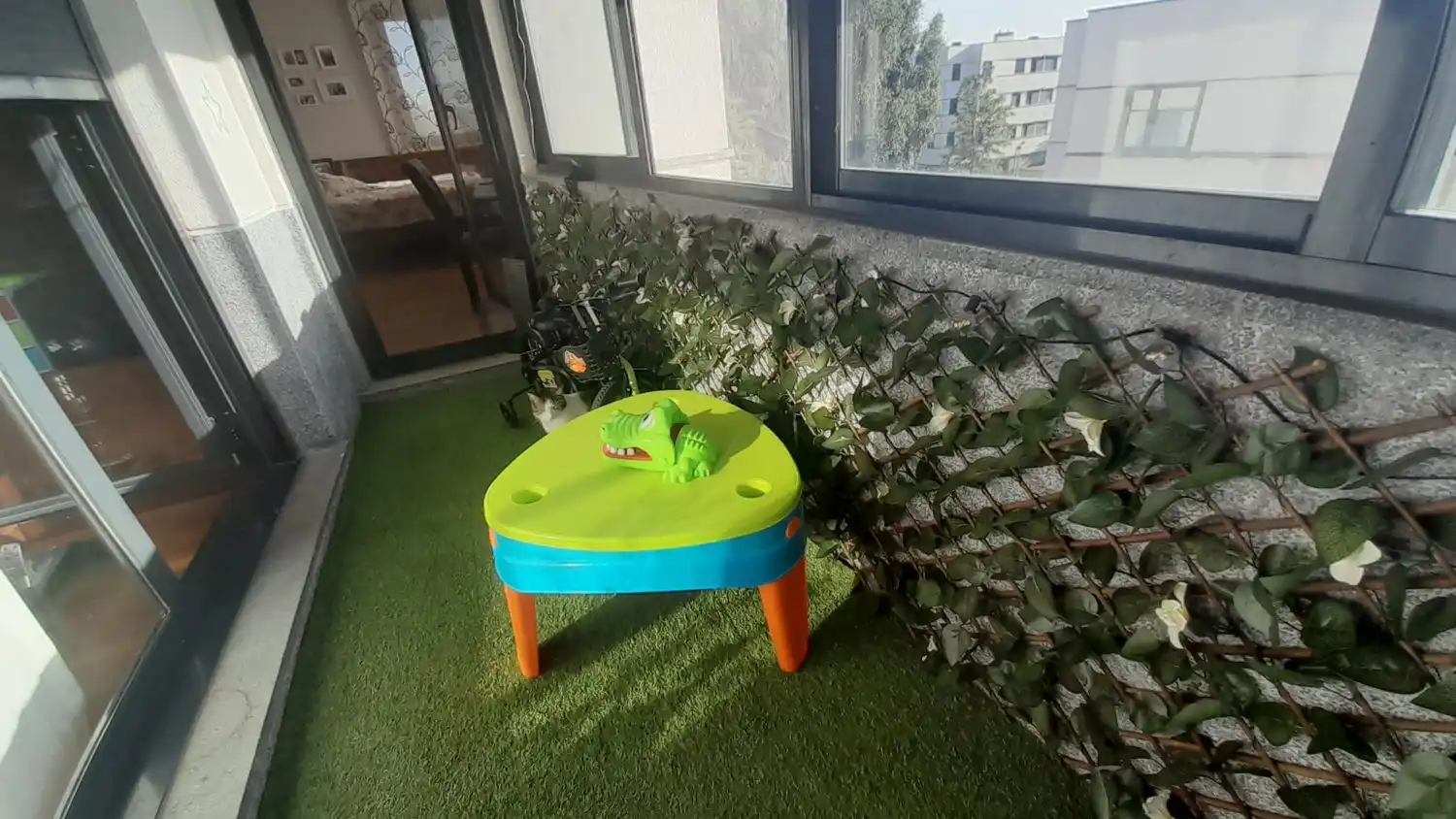 Balcony of Flat for sale in Doñinos de Salamanca  with Heating, Terrace and Storage room