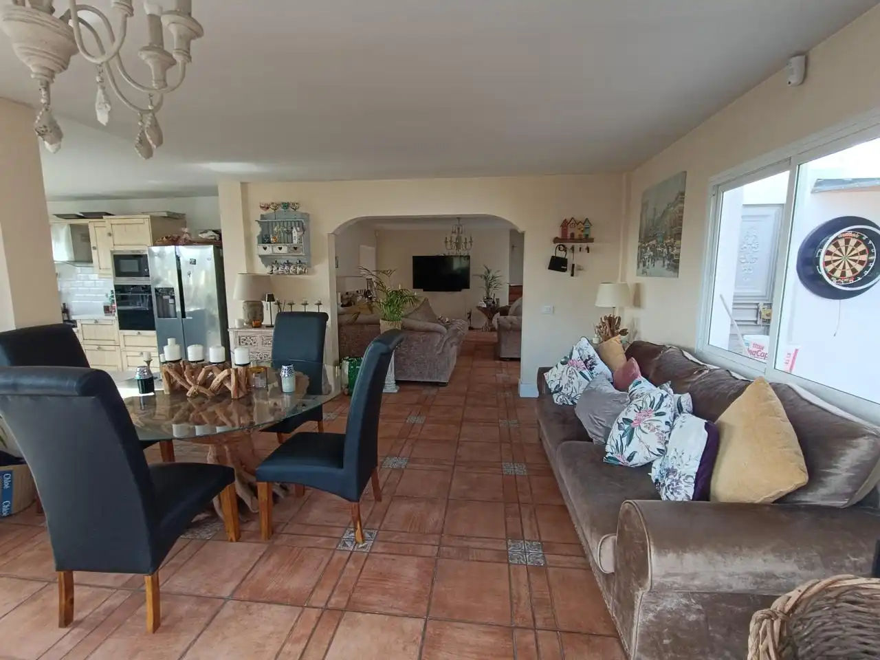Living room of Houses for sale in Arona  with Private garden, Terrace and Alarm