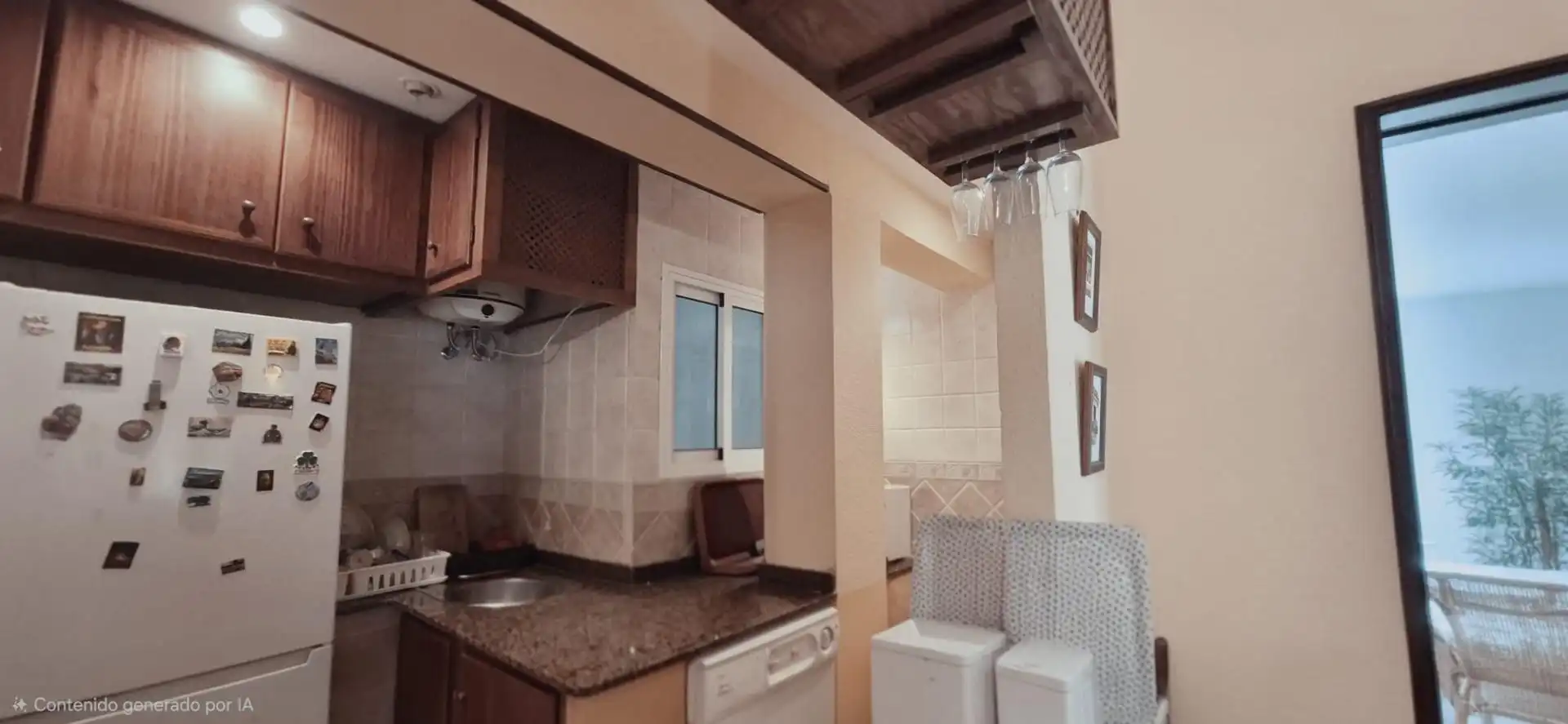 Cocina de Piso en venta en Roquetas de Mar con Terraza y Amueblado