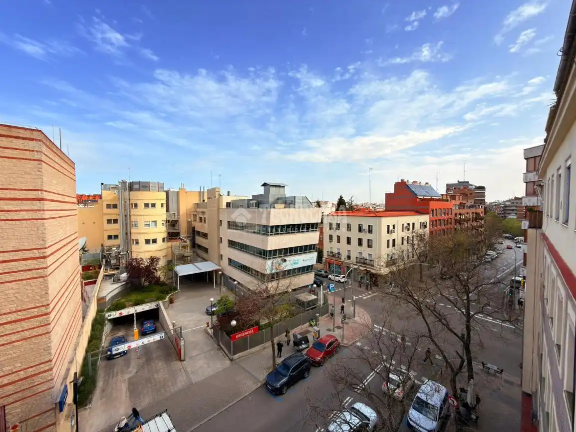Exterior view of Flat for sale in  Madrid Capital  with Air Conditioner, Heating and Terrace