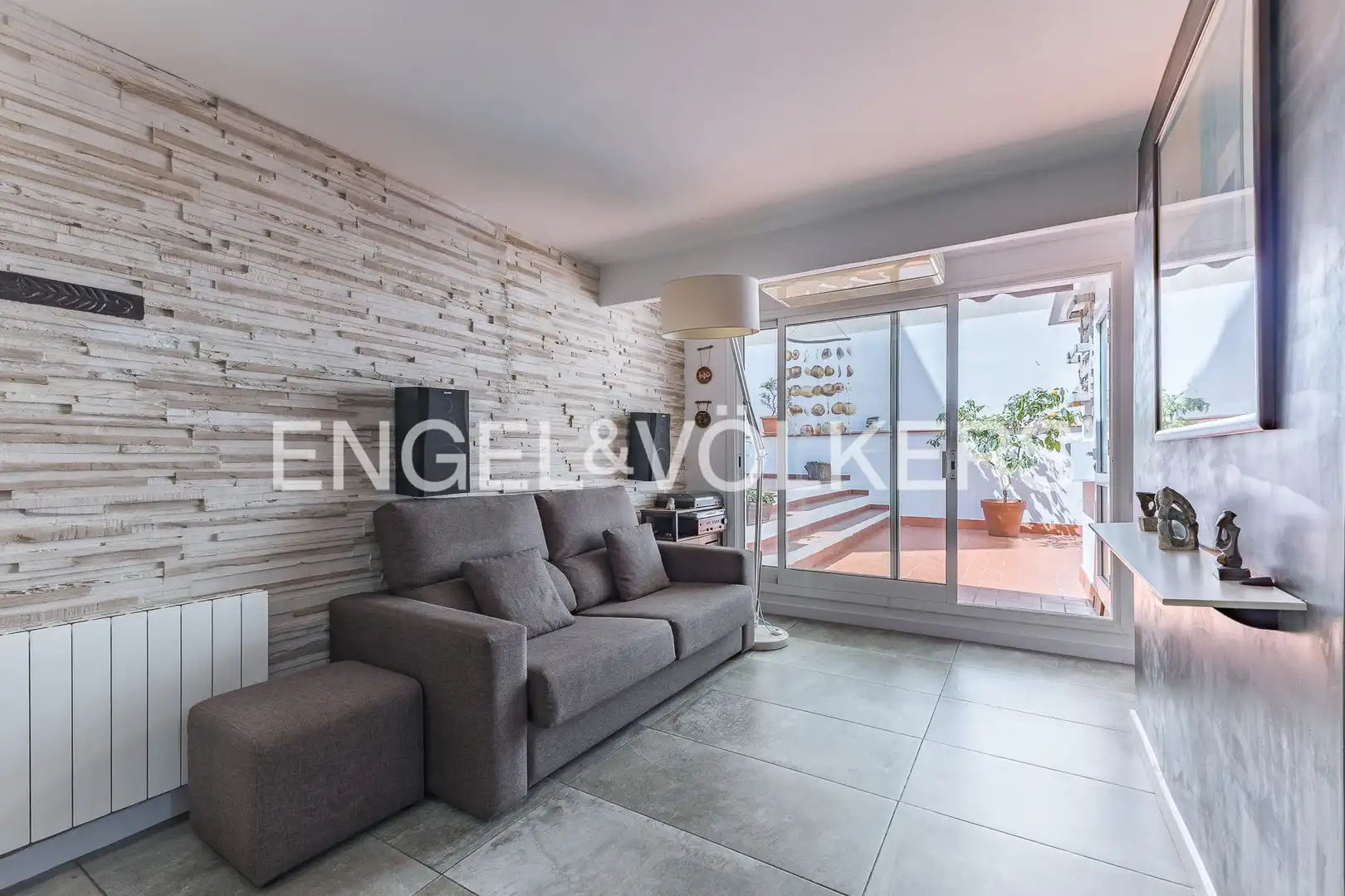 Living room of Apartments for sale in Barcelona  with Air Conditioner, Heating and Terrace