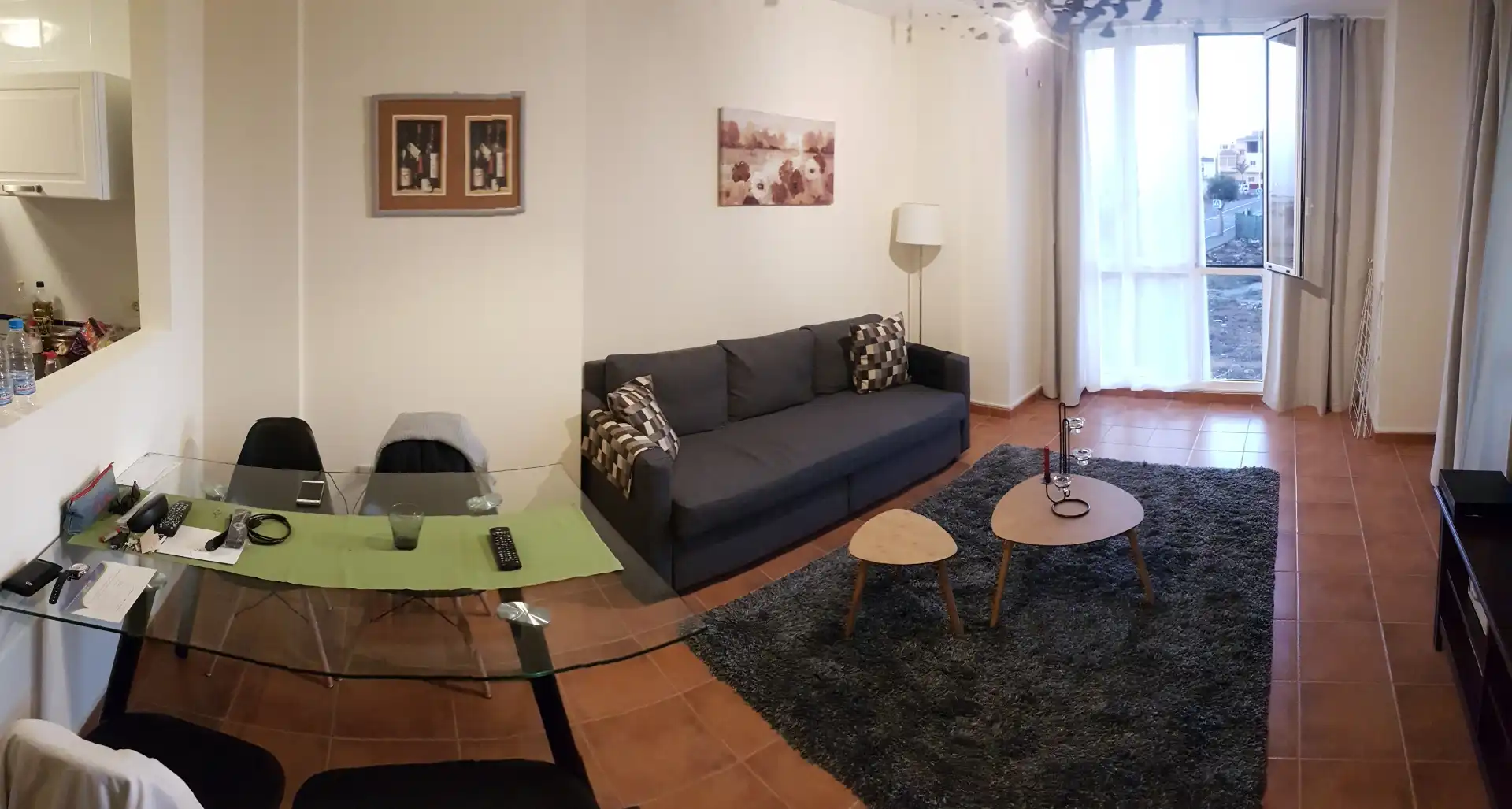 Sala d'estar de Pis en venda en San Isidro