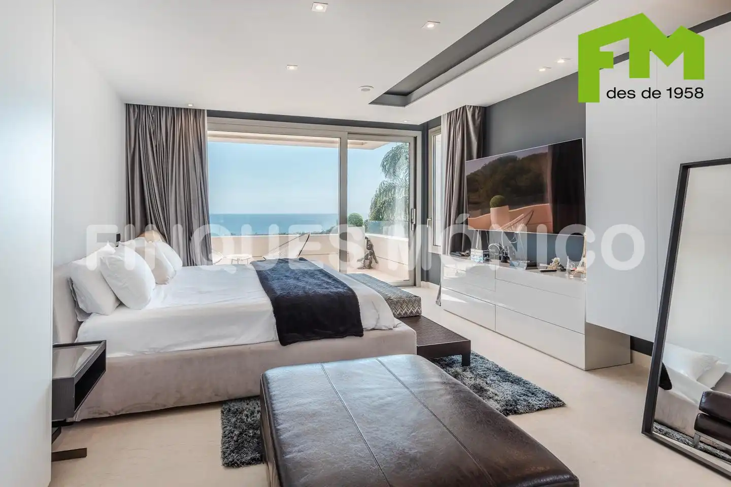 Schlafzimmer von Haus oder Chalet zum Verkauf in Teià mit Klimaanlage, Privatgarten und Terrasse