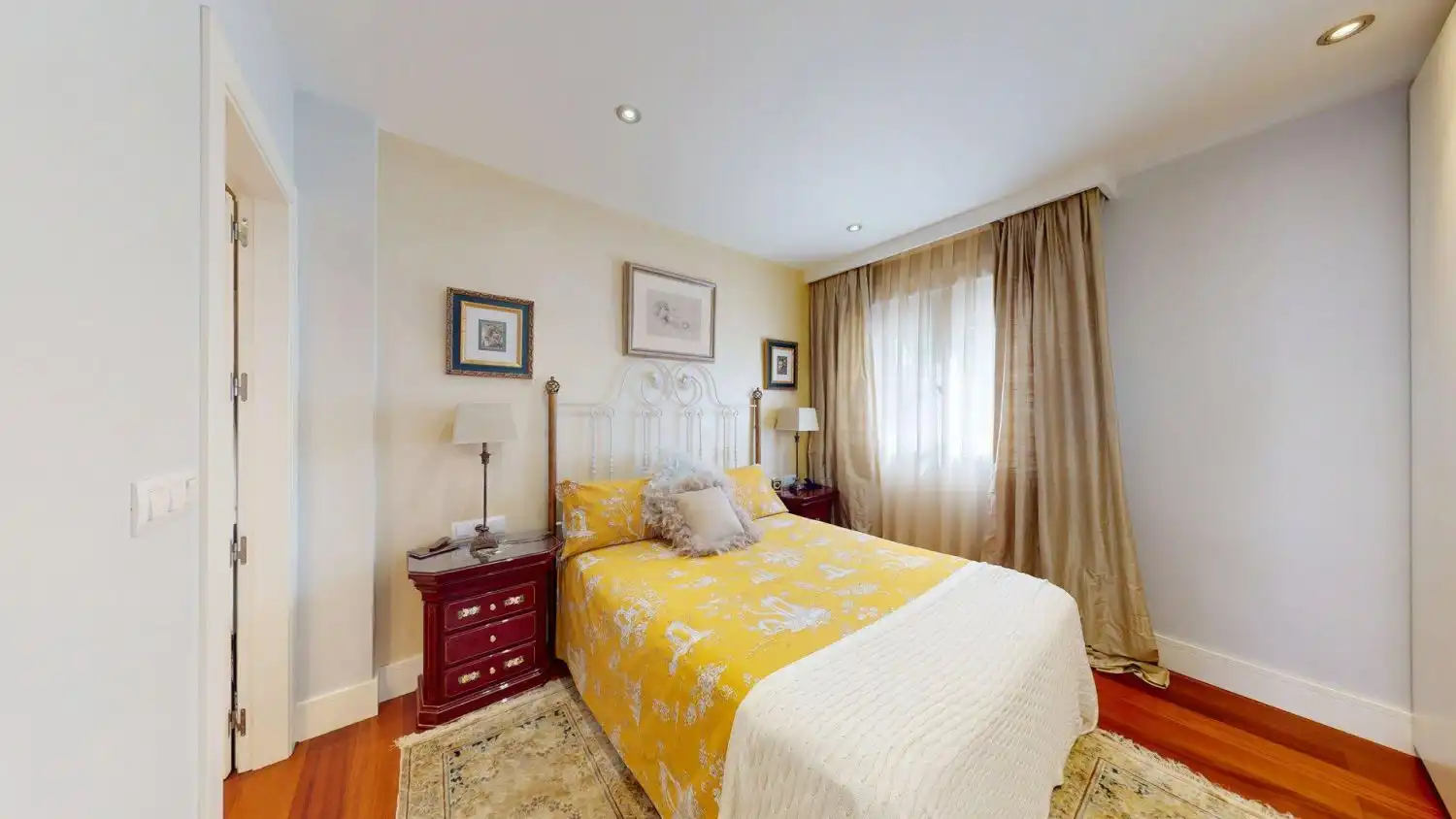 Schlafzimmer von Wohnung zum Verkauf in Alicante / Alacant mit Klimaanlage, Heizung und Balkon