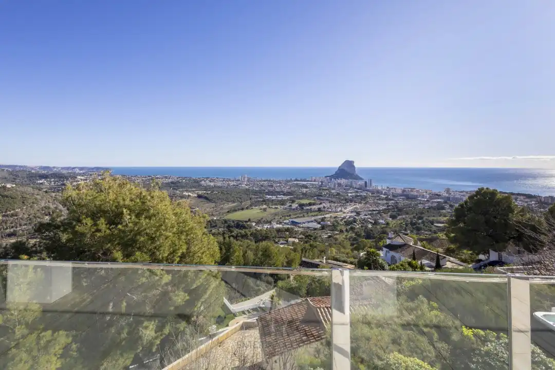Exterior view of Flat for rent in Calpe / Calp  with Air Conditioner, Heating and Terrace