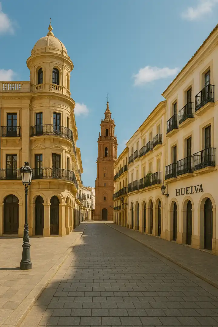 Vista exterior de Edificio en venta en Galaroza