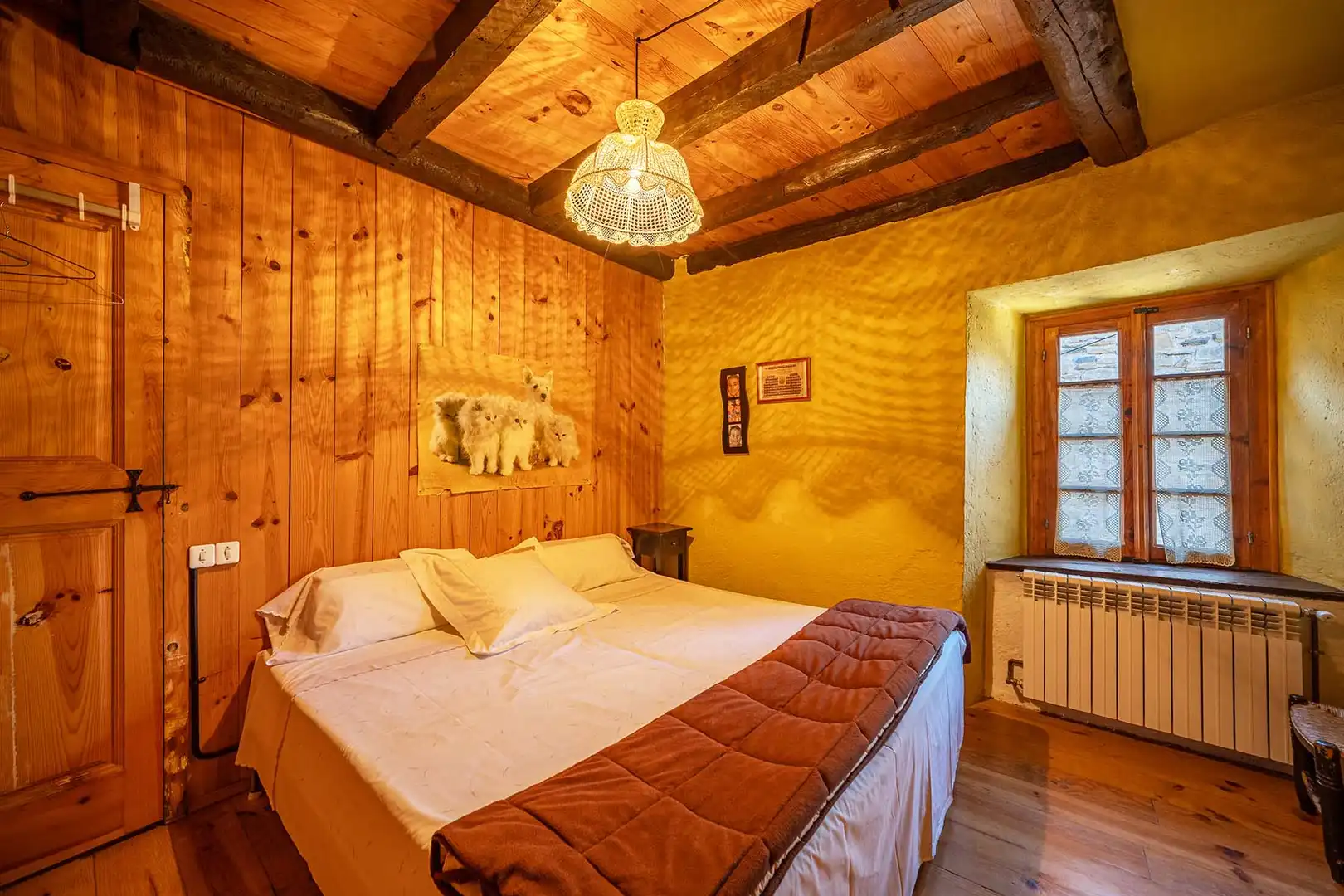 Bedroom of Detached homes for sale in Naut Aran  with Heating, Parquet flooring and Furnished