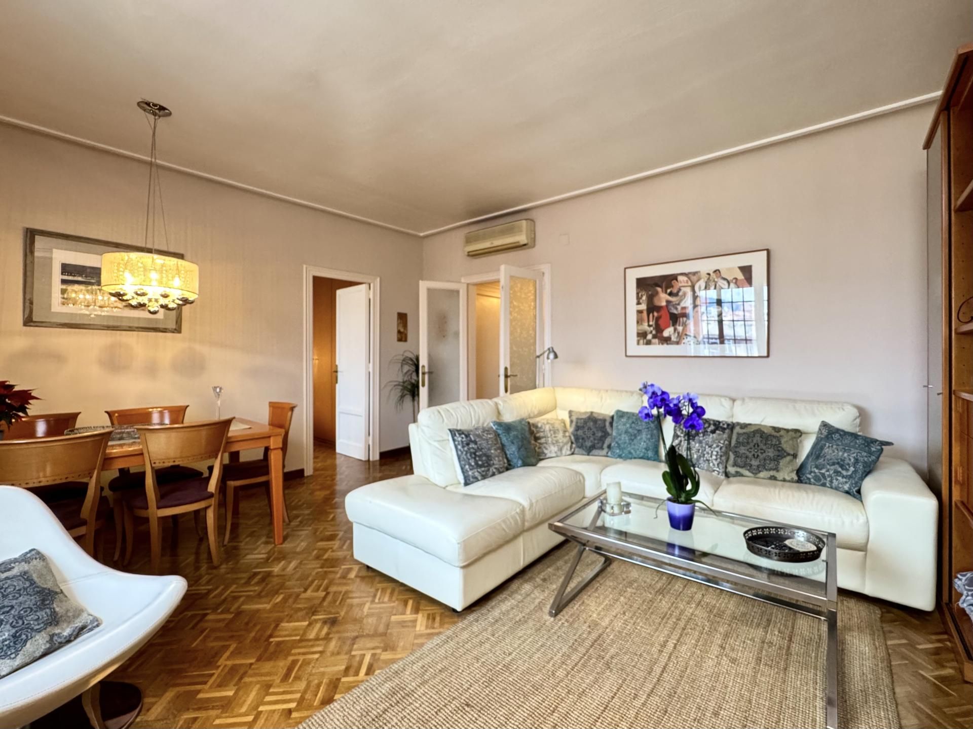 Living room of Attic for sale in  Barcelona Capital  with Heating