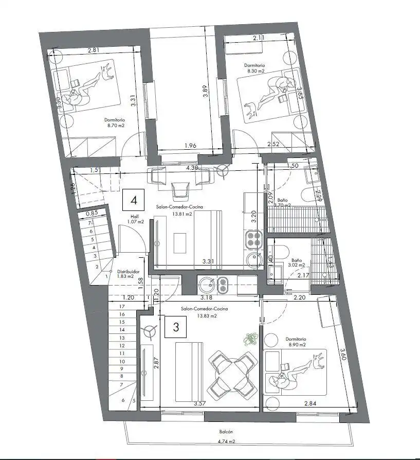 Wohnung zum Verkauf in Chipiona