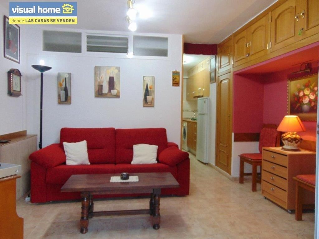 Sala d'estar de Apartament en venda en Benidorm amb Piscina i Piscina comunitària