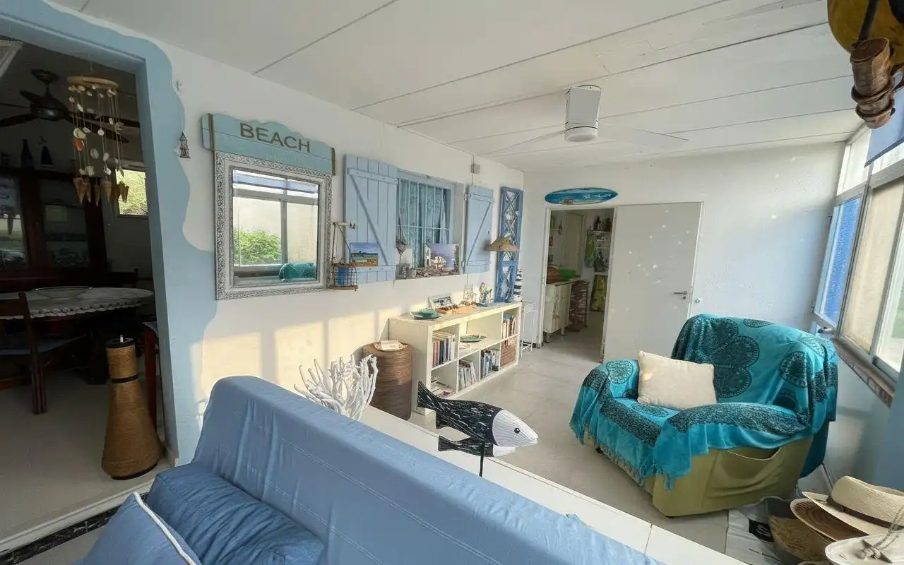 Sala de estar de Casa o chalet en venta en Alcanar con Jardín privado, Terraza y Trastero