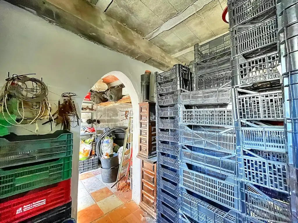 Finca rústica en venta en Macharaviaya con Jardín privado, Terraza y Amueblado