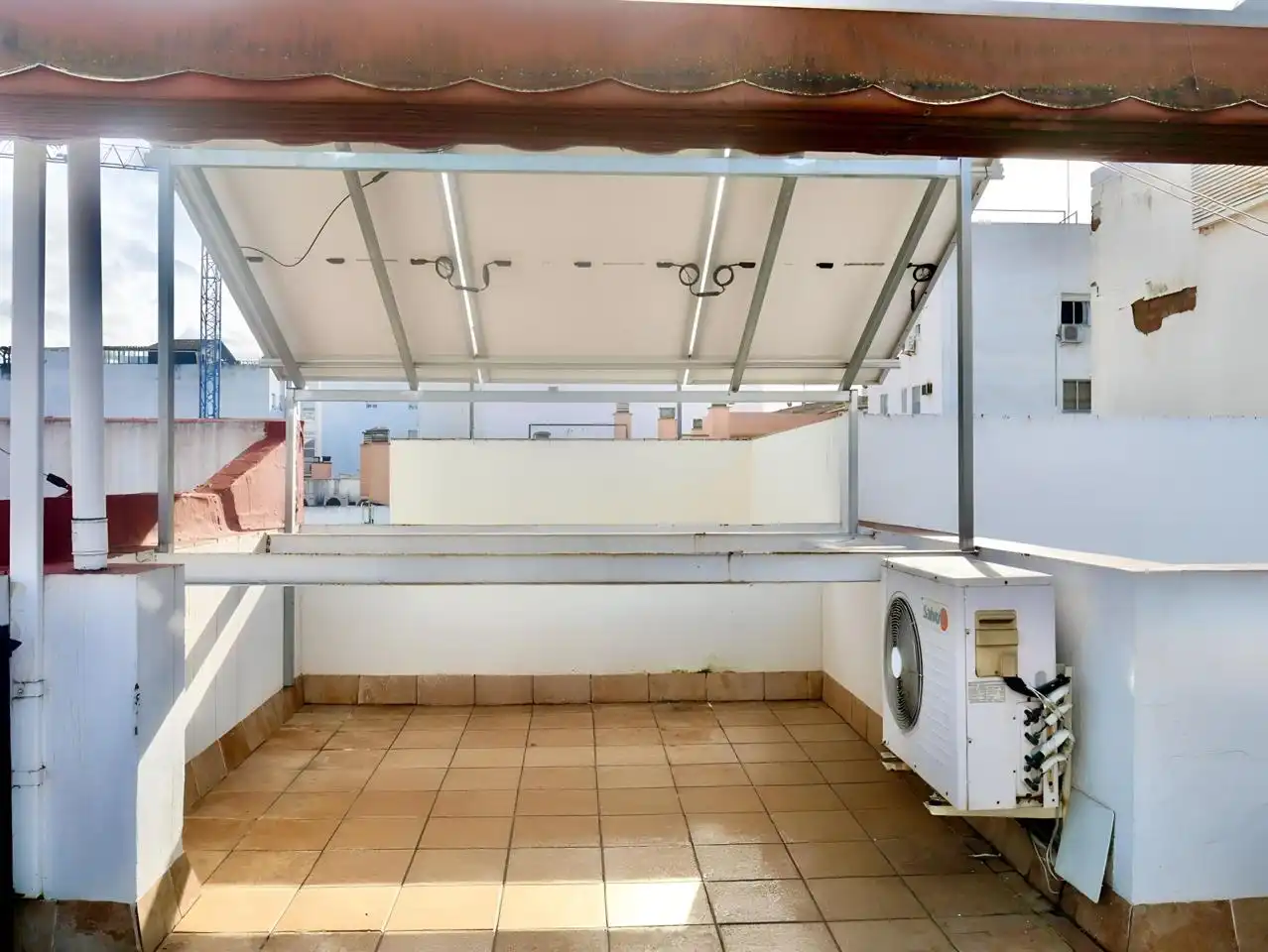 Terraza de Casa adosada en venta en Sevilla con Aire acondicionado, Calefacción y Parquet