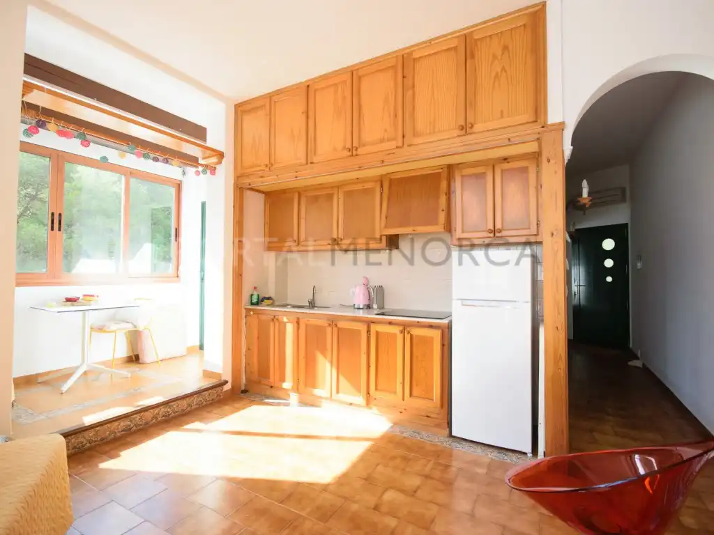 Cocina de Apartamento en venta en Ferreries con Aire acondicionado y Terraza
