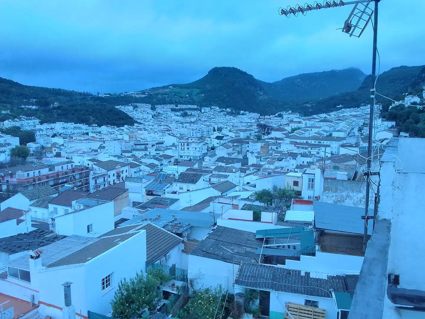 Exterior view of Houses for sale in Ubrique  with Terrace, Furnished and Oven