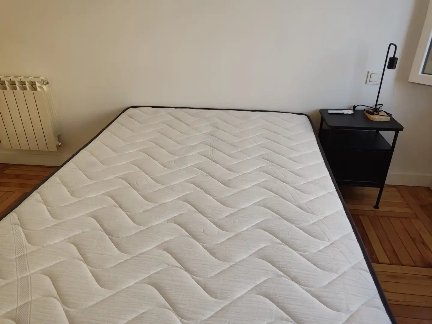 Bedroom of Flat for share in Madrid  with Heating, Furnished and Oven