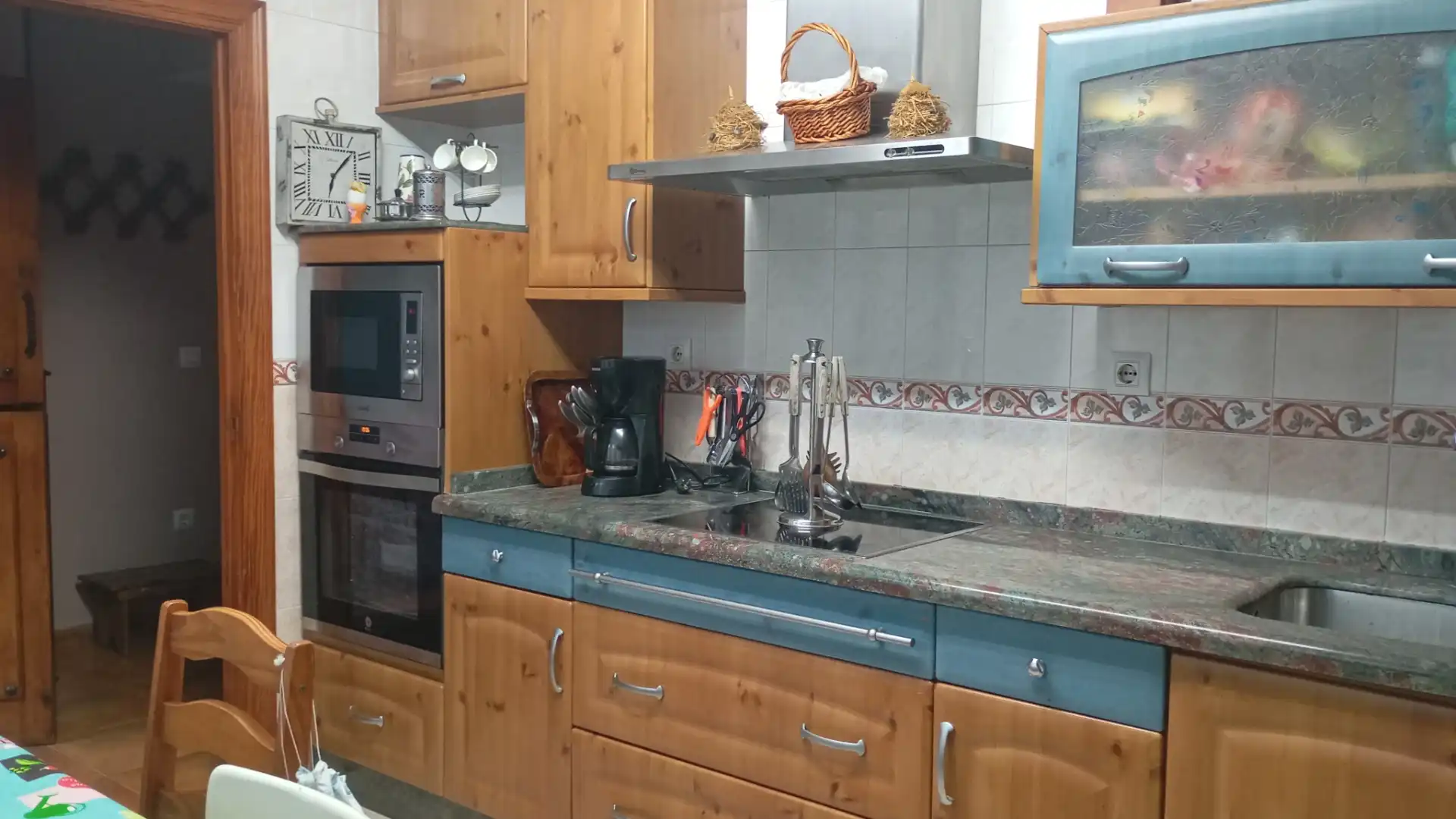 Kitchen of Flat for sale in Siero  with Air Conditioner, Terrace and Balcony