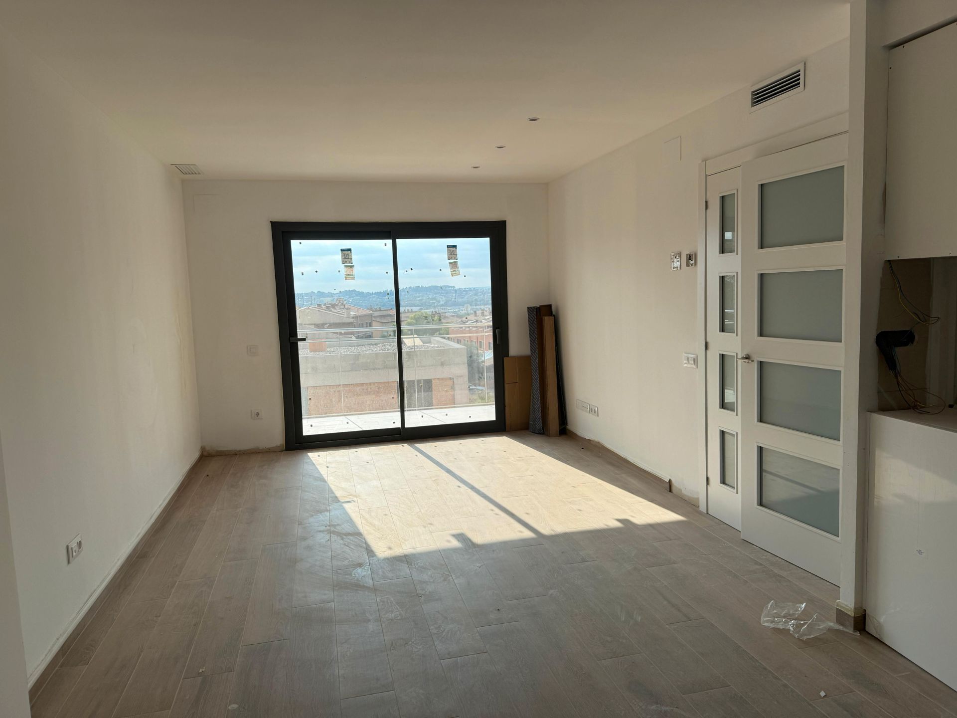 Sala d'estar de Pis en venda en Les Franqueses del Vallès amb Aire condicionat, Calefacció i Terrassa