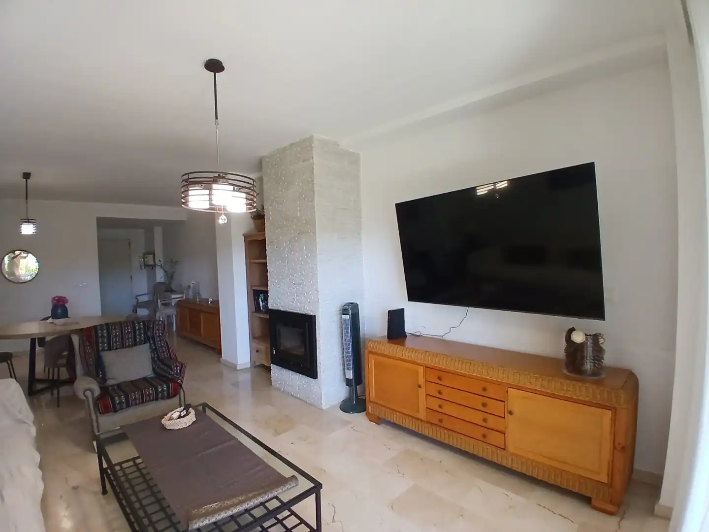 Sala d'estar de Planta baixa de lloguer en Marbella amb Aire condicionat, Calefacció i Terrassa