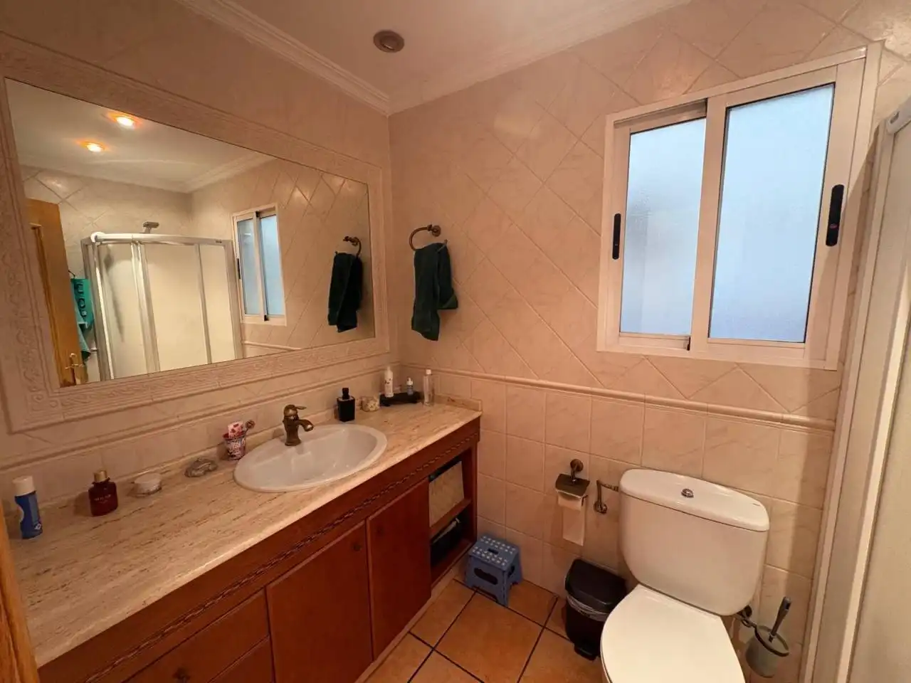 Bathroom of Flat for sale in Castalla  with Air Conditioner, Storage room and Furnished