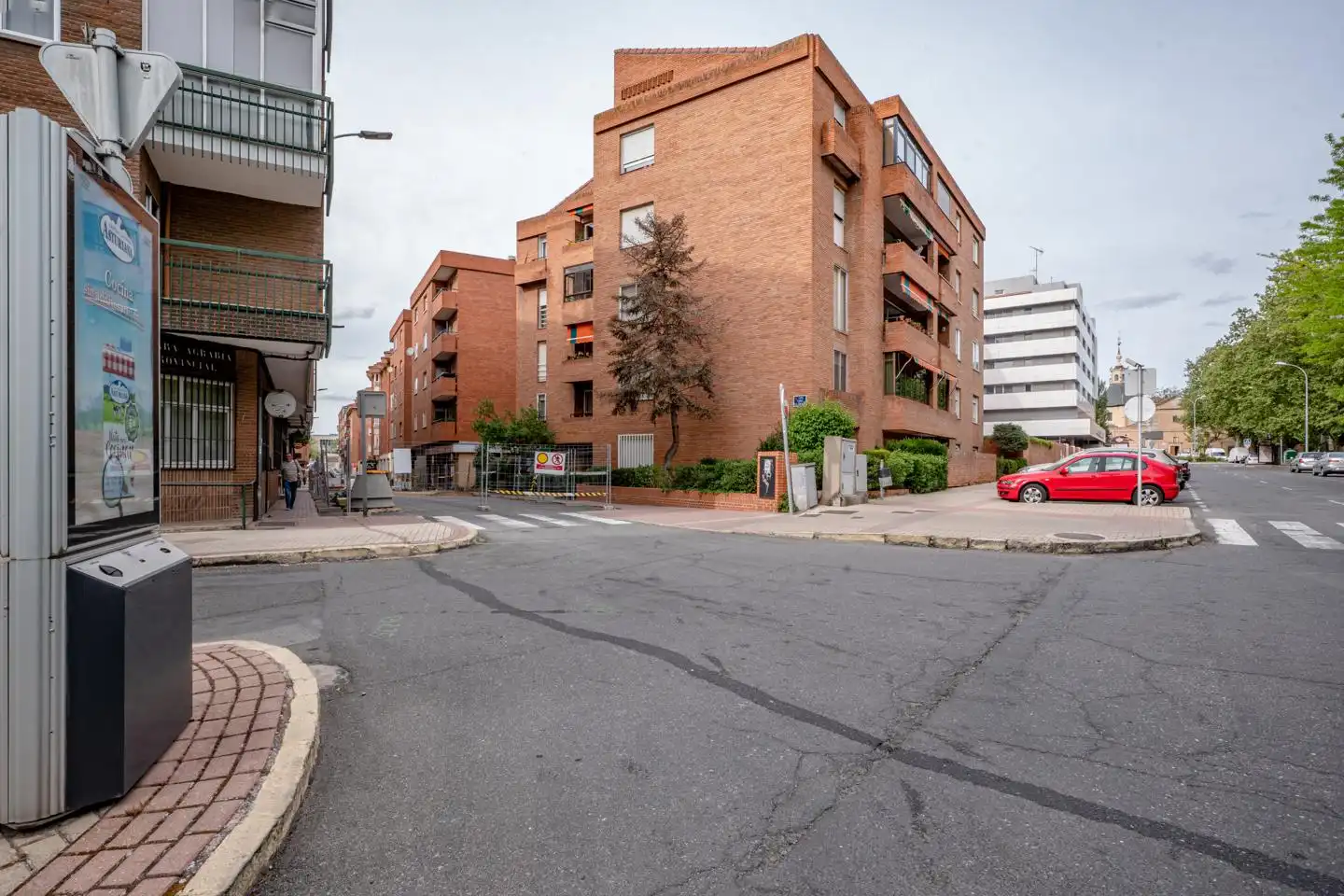 Vista exterior de Pis per a compartir en Ávila amb Calefacció, Parquet i Terrassa