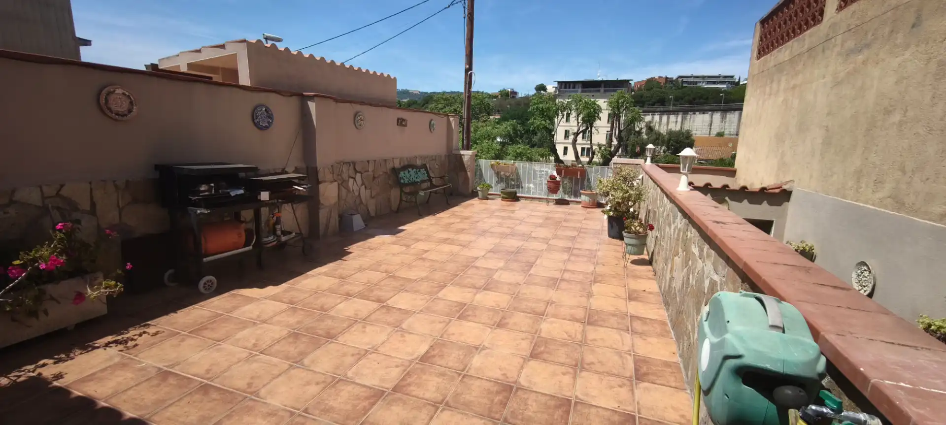 Terraza de Casa o chalet en venta en Montgat con Aire acondicionado, Jardín privado y Terraza