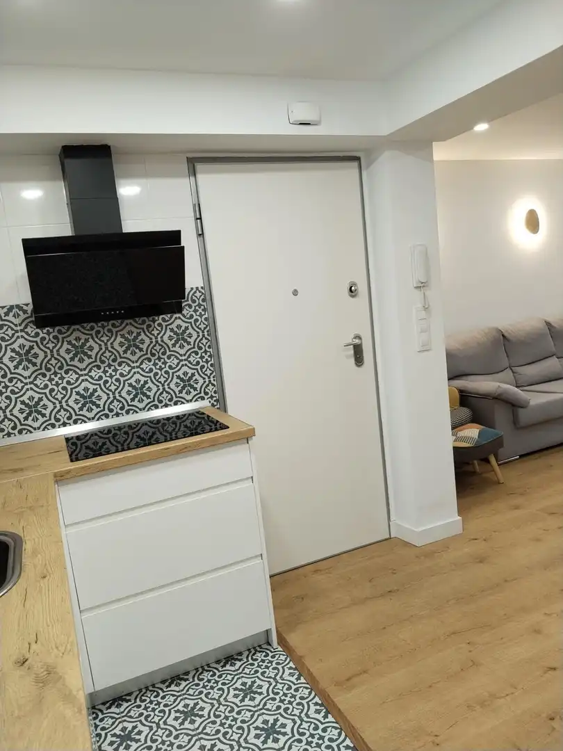 Küche von Wohnung zur Miete in Moncada mit Klimaanlage, Terrasse und Möbliert