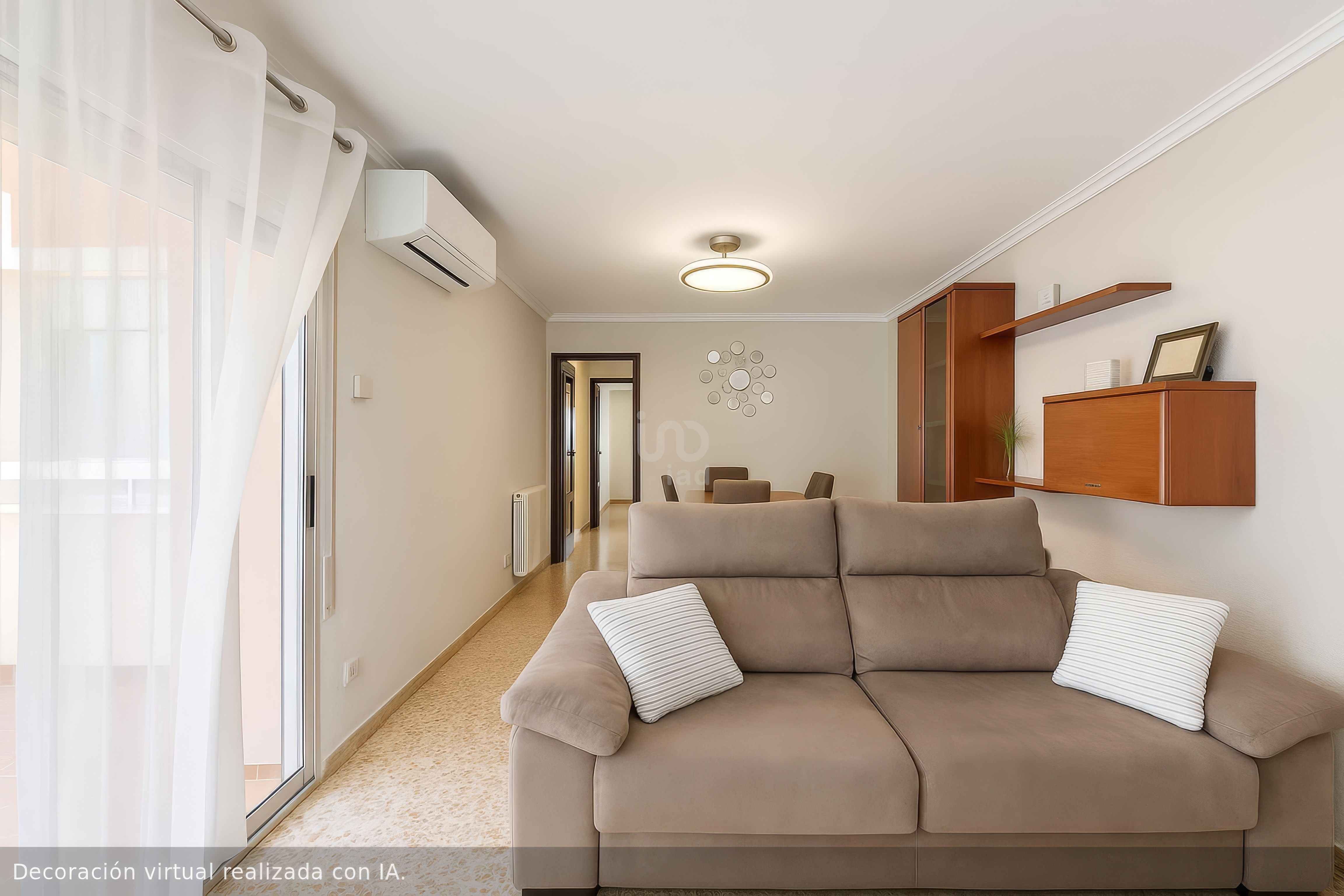 Living room of Flat for sale in  Lleida Capital  with Heating