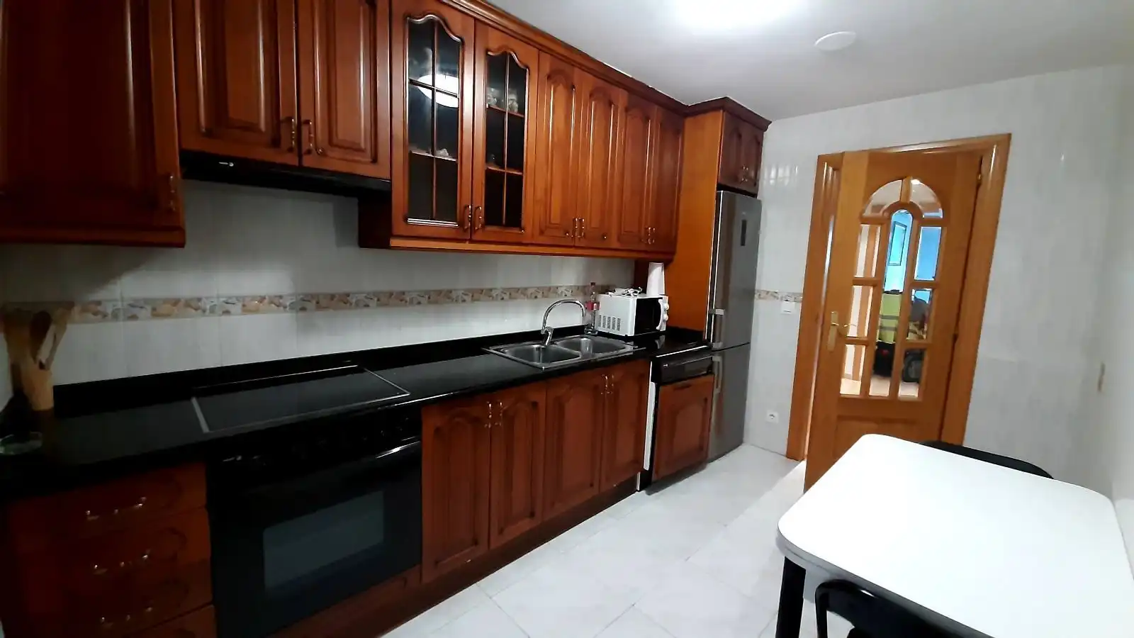 Kitchen of Flat for sale in Tudela  with Heating, Terrace and Storage room