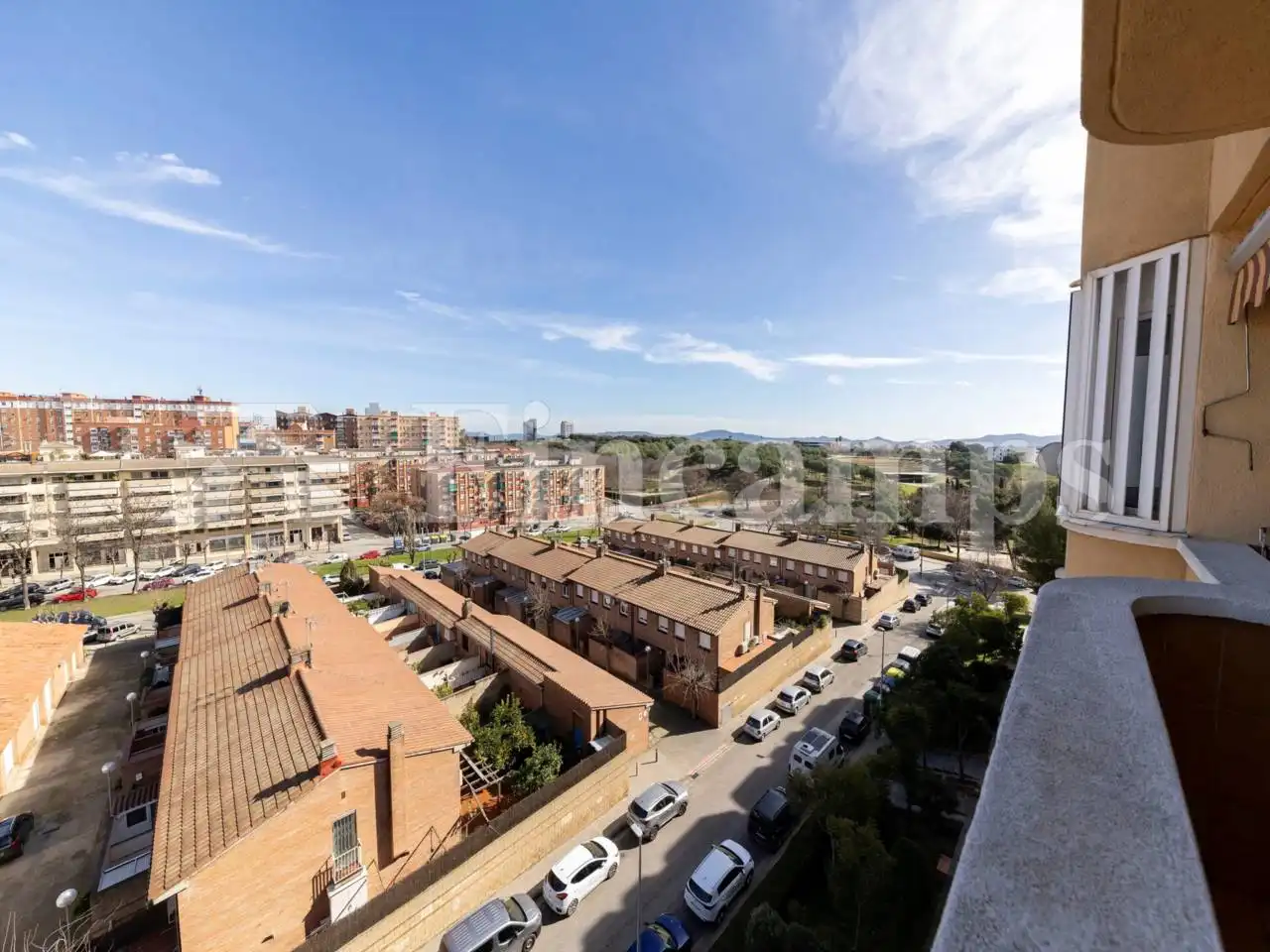 Außenansicht von Wohnung zum Verkauf in Sabadell mit Heizung, Terrasse und Balkon