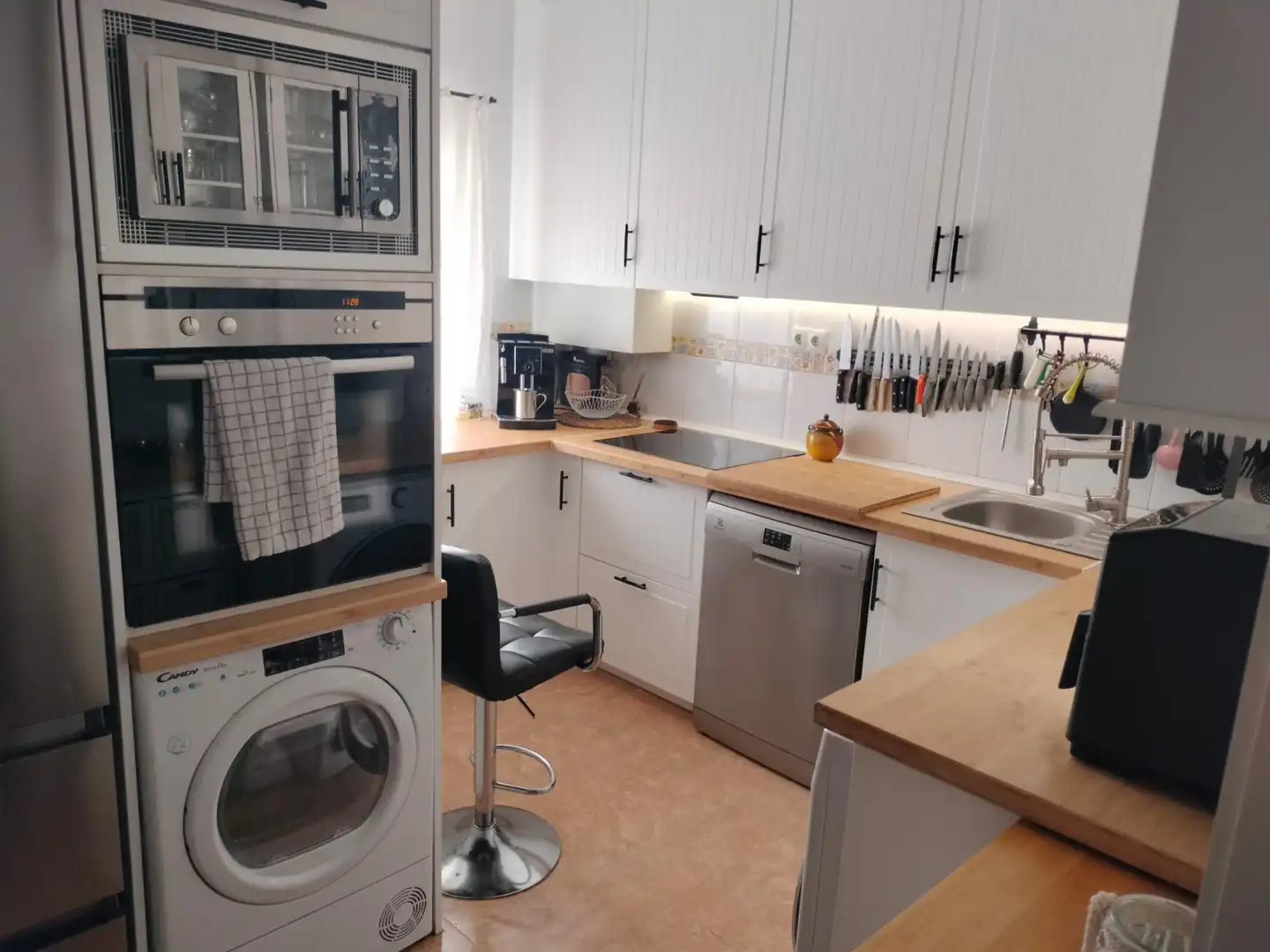 Cuina de Pis en venda en Cartagena amb Aire condicionat, Terrassa i Moblat