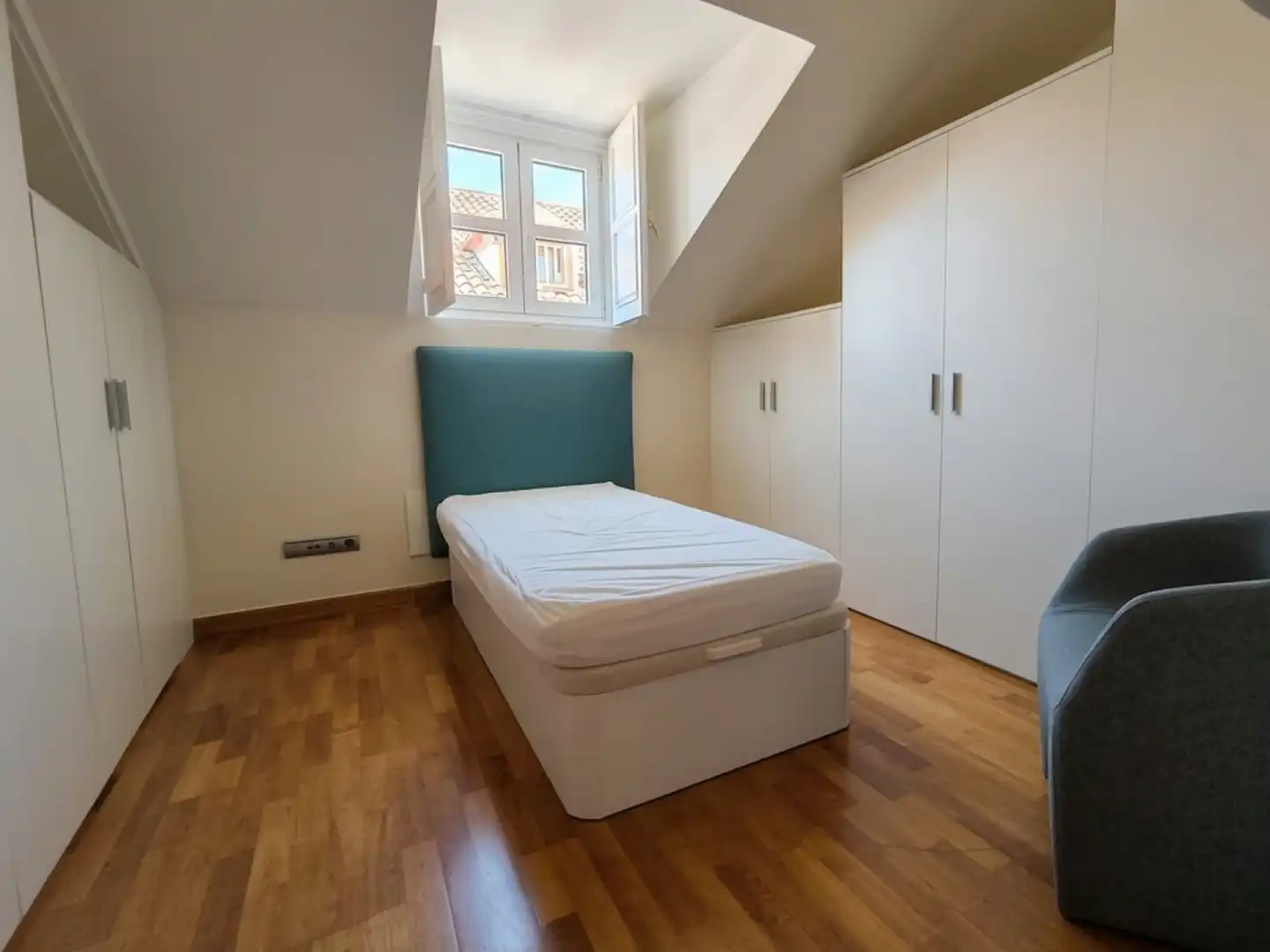 Schlafzimmer von Maisonette zur Miete in Murcia mit Klimaanlage, Heizung und Waschmaschine