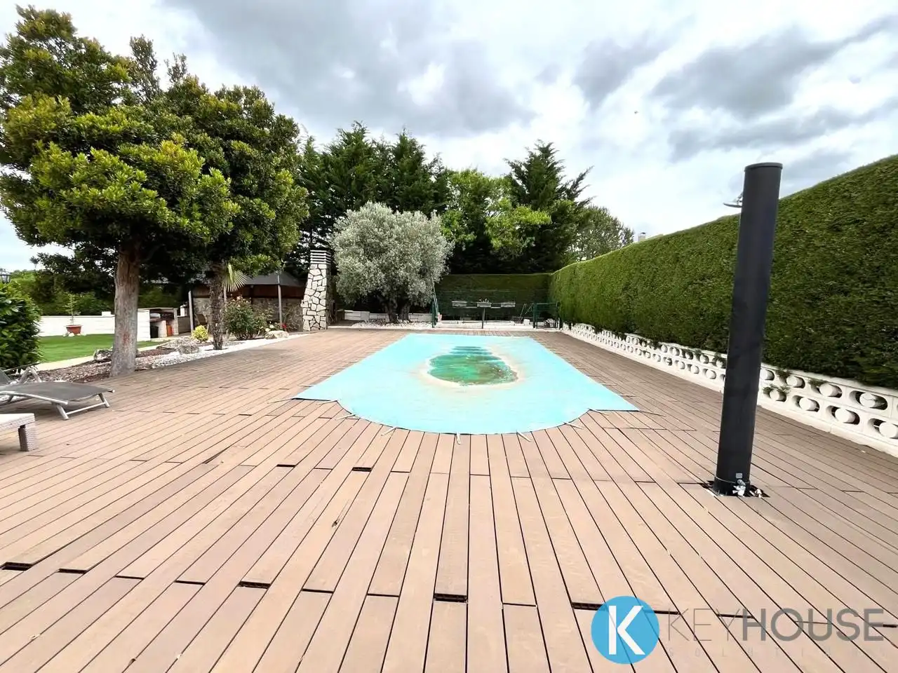 Piscina de Casa o chalet en venta en Villar del Olmo con Aire acondicionado, Jardín privado y Piscina